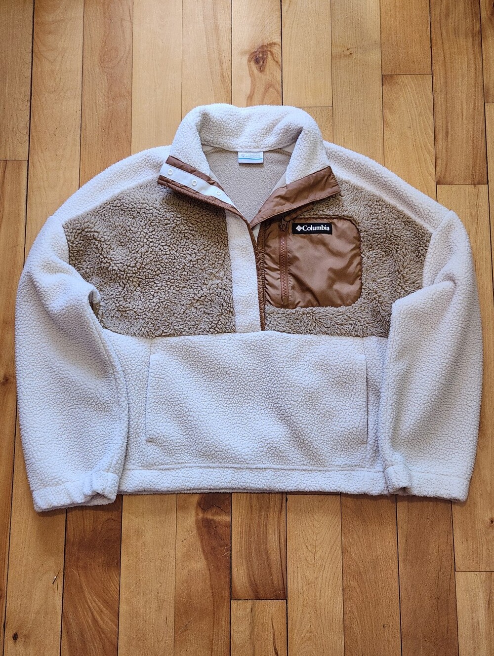 Columbia Lodge Sherpa Fleece Pullover - S
